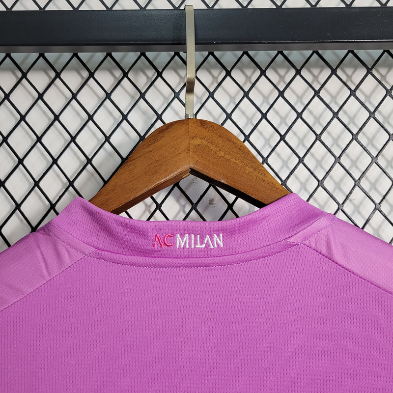 Camisa Milan III 23/24 Puma - rosa, roxo, azul