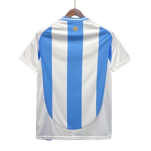 Camisa Seleção da Argentina I [Patch Campeão da Copa do Mundo] 2024 Adidas - Azul e Branca