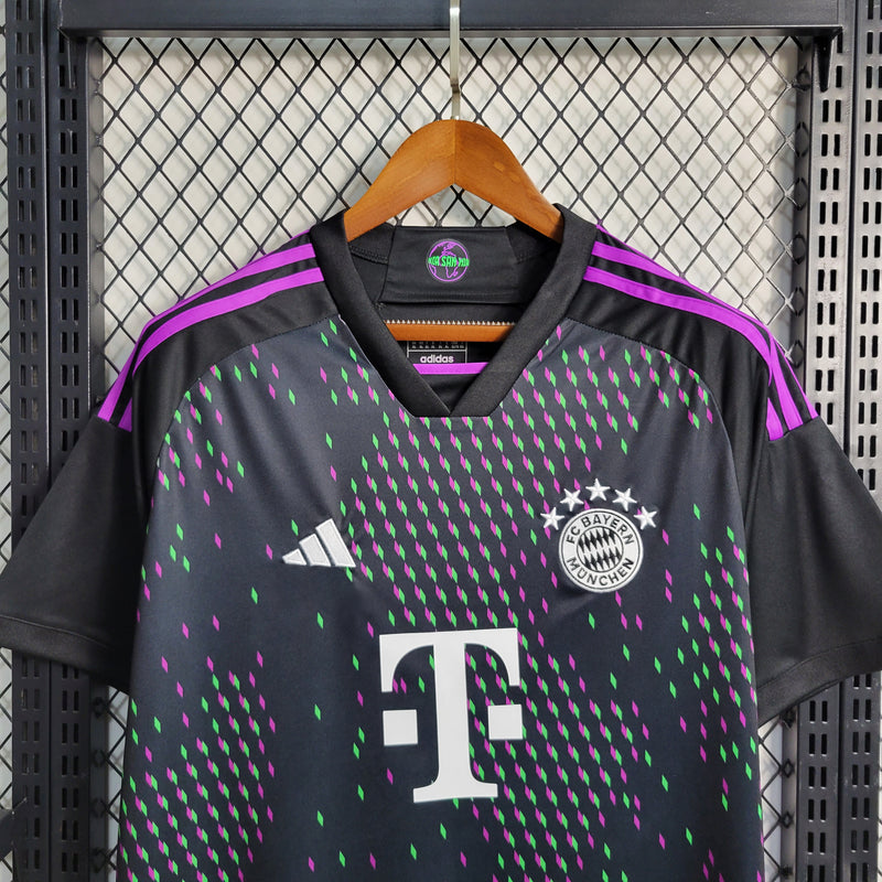 Camisa Bayern de Munique Away II 23/24 Adidas - Preto