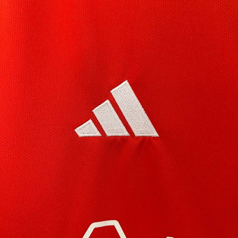 Camisa Internacional I 24/25 Adidas - Vermelho