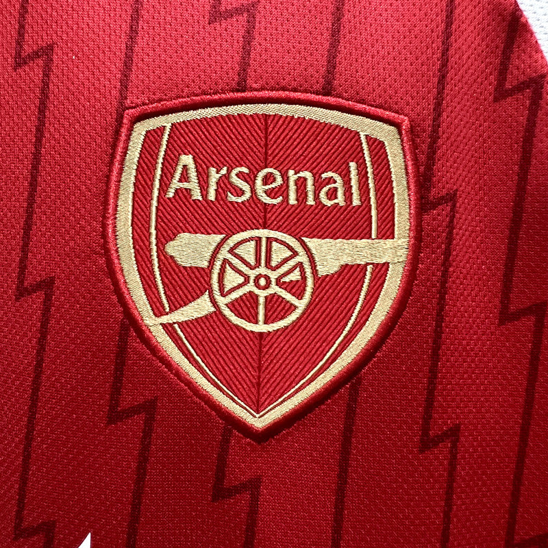 Camisa Arsenal I 23/24 Adidas - Branco e Vermelho