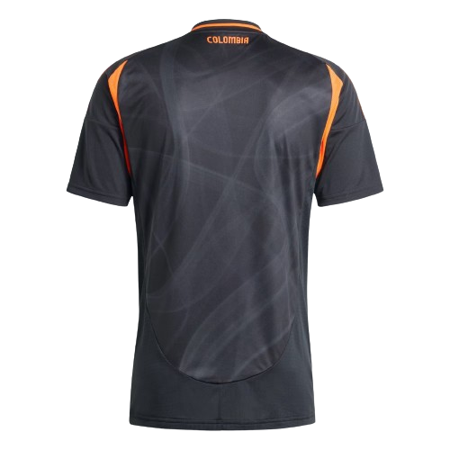 Camisa Seleção Colômbia II 24/25 Adidas - Preto e Laranja