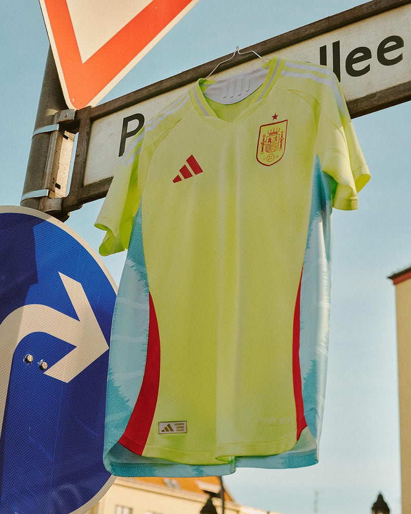 Camisa Seleção Espanha Away 2024 Adidas - Amarelo