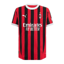 Camisa Ac Milan I Home 2024 - Preto e Vermelho
