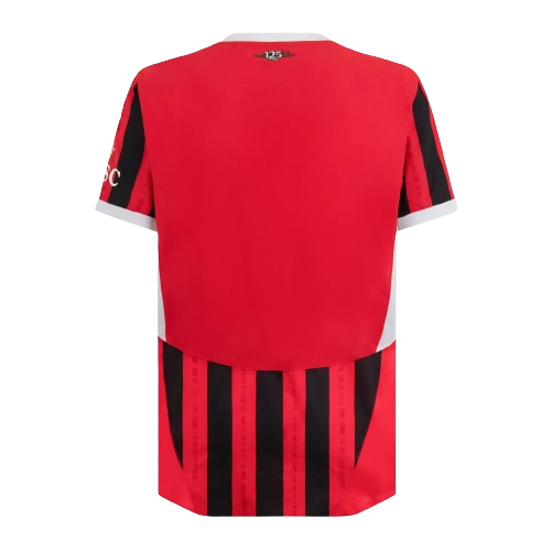 Camisa Ac Milan I Home 2024 - Preto e Vermelho