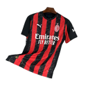 Camisa Milan I 25/26 Puma - Preto e Vermelho