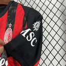 Camisa Milan I 25/26 Puma - Preto e Vermelho