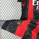 Camisa Milan I 25/26 Puma - Preto e Vermelho