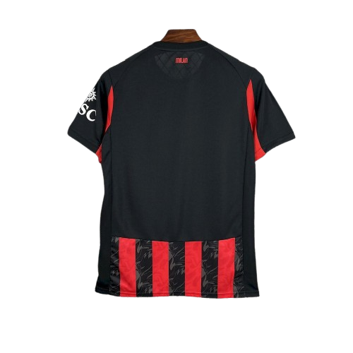 Camisa Milan I 25/26 Puma - Preto e Vermelho