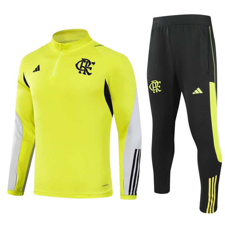 Conjunto Flamengo 24/25 Verde - Adidas - Com Ziper