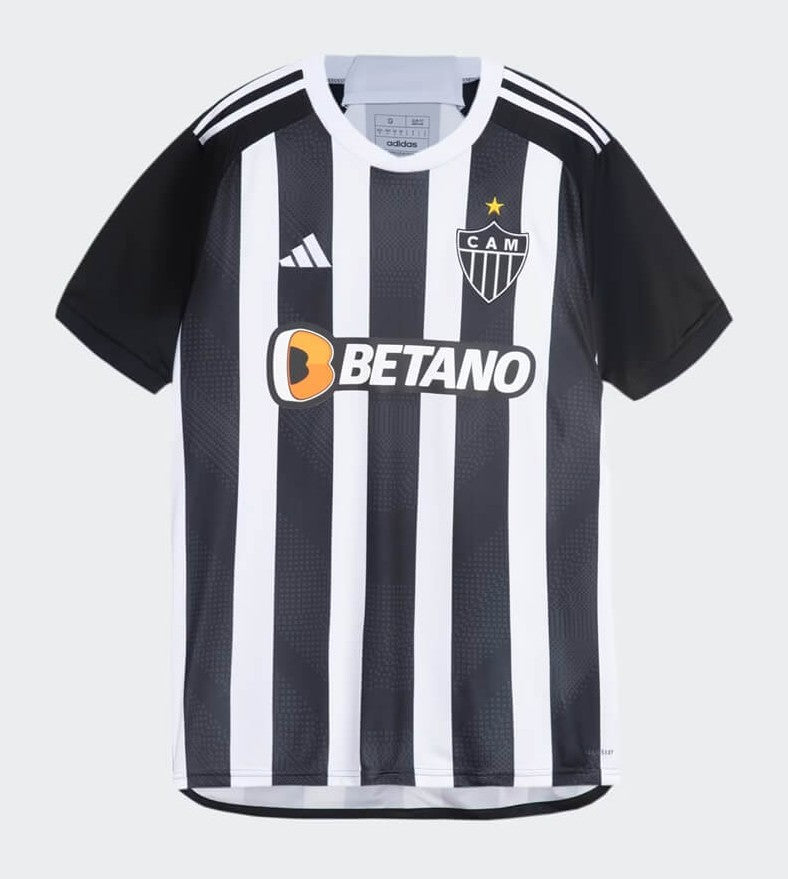 Camisa Atlético Mineiro I 24/25 Adidas - Preto e Branco