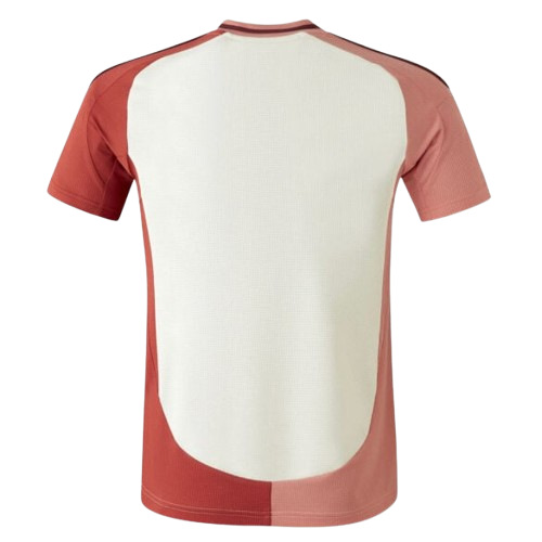 Camisa Olympique Lyon III 24/25 Adidas - Branco e Rosa