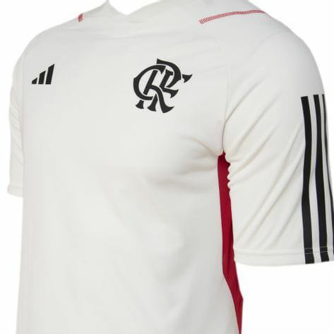 Camisa de Treino Flamengo 23/24 Adidas - Branca