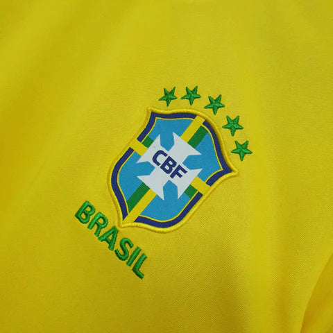 Camisa Seleção Brasil 21/22 Nike - Amarelo