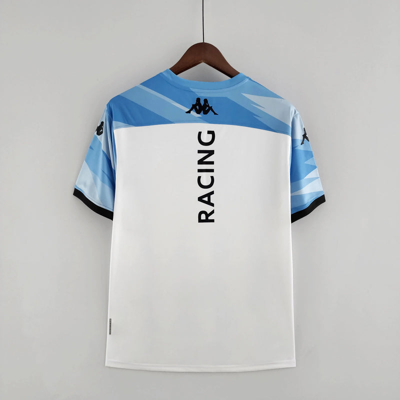 Camisa Racing I 22/23 Kappa - Branco e Azul