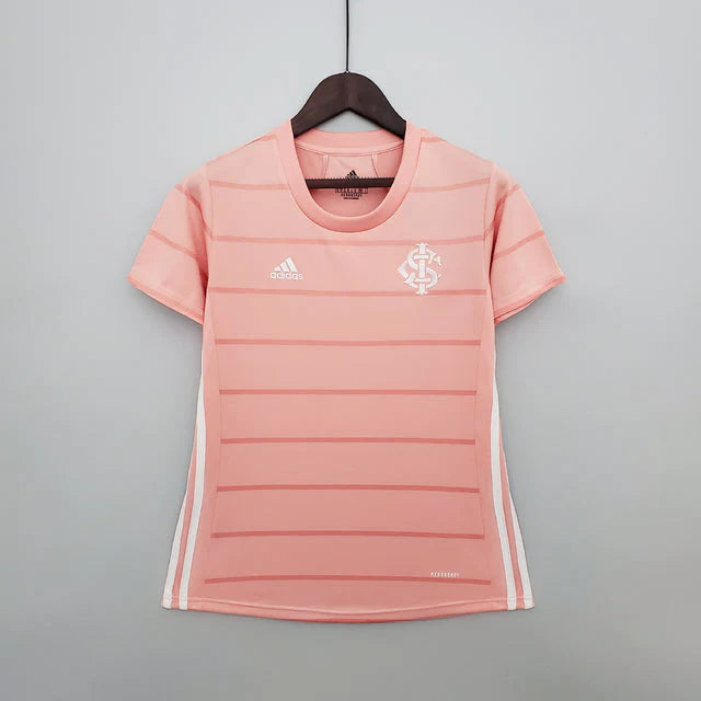 Camisa Feminina Internacional Outubro Rosa 21/22 Adidas - Rosa