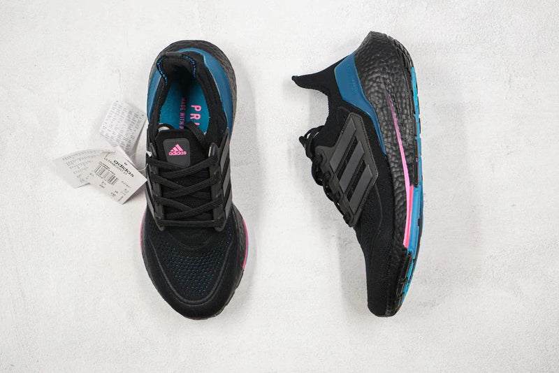 Tênis Adidas Ultra Boost 21 Carbon Active Teal