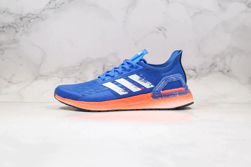 Tênis Adidas Ultra Boost Pb Glory Blue White Solar Red