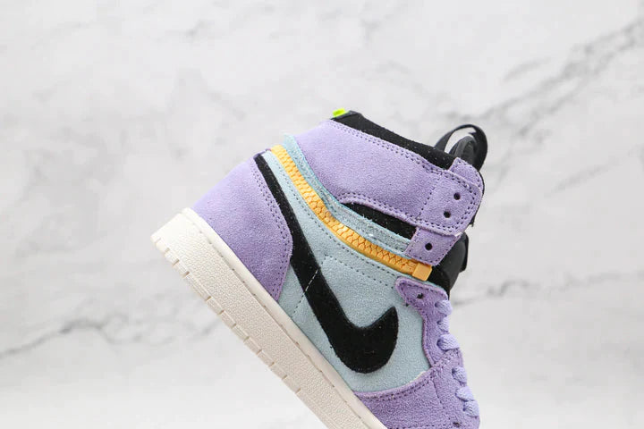 Tênis Nike Air Jordan 1 High Switch Purple Pulse