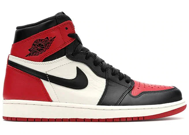 Tênis Nike Air Jordan 1 Retro High Bred Toe