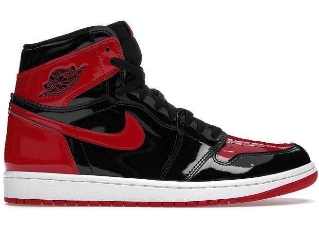 Tênis Nike Air Jordan 1 Retro High Og Bred Patent