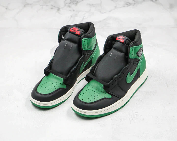 Tênis Nike Air Jordan 1 Retro High Pine Green Black