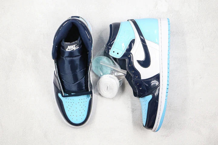 Tênis Nike Air Jordan 1 Retro High Unc Patent