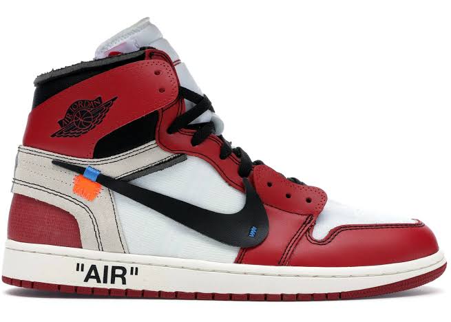 Tênis Nike Air Jordan 1 Retro High x Off White Chicago