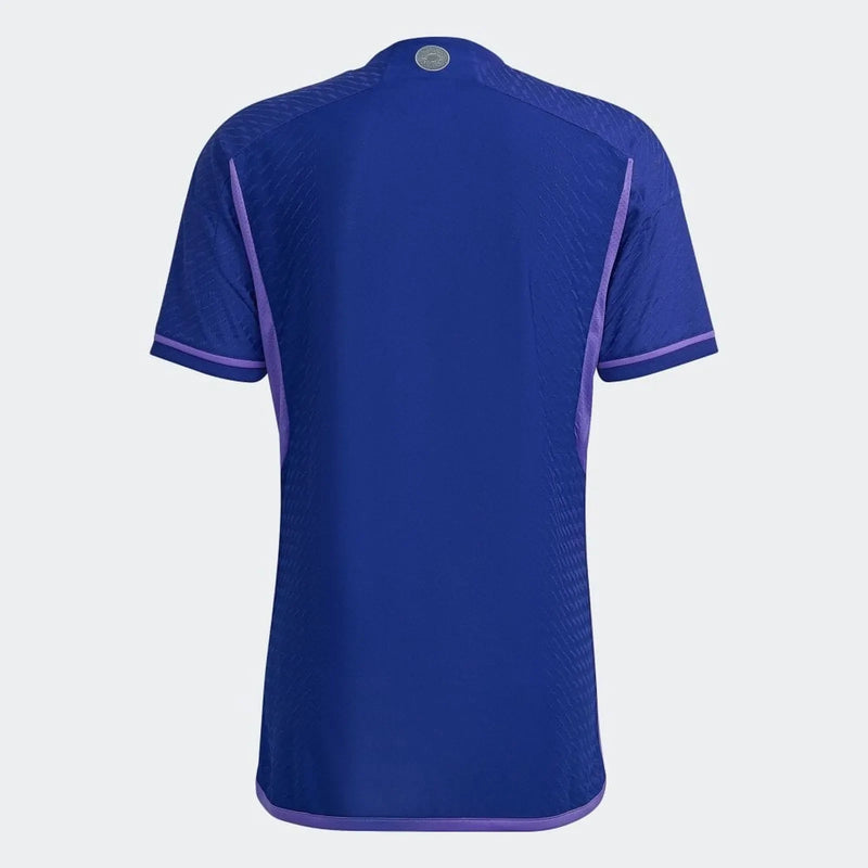 Camisa Seleção da Argentina II [Patch Campeão da Copa do Mundo] 2022 Adidas - Roxo