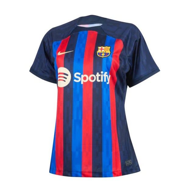 Camisa Feminina Barcelona I 22/23 Nike - Grená