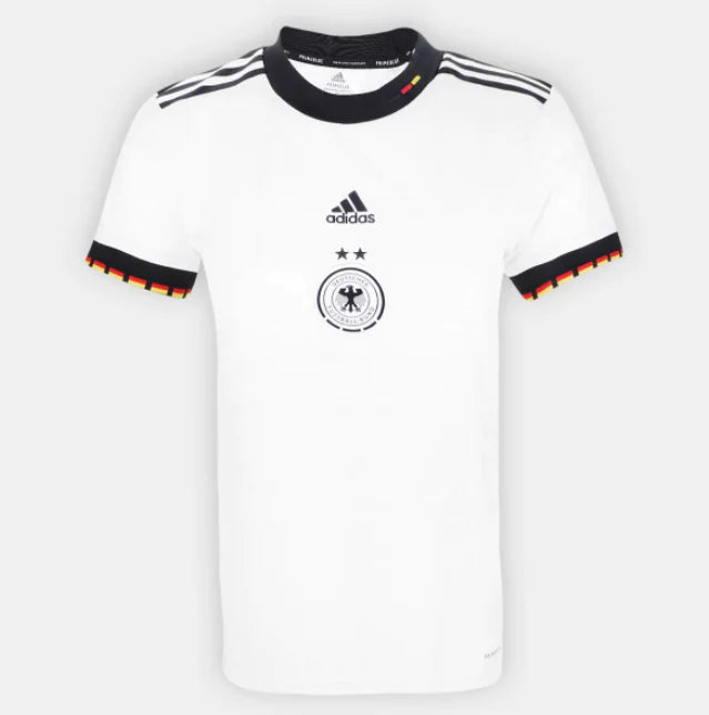 Camisa Feminina Bélgica 22/23 Adidas - Branco