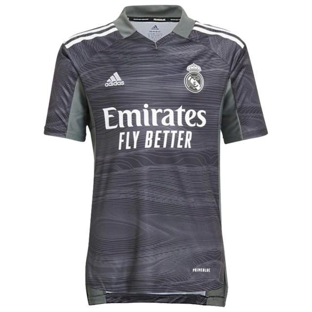 Camisa Goleiro Real Madrid 21/22 Adidas - Cinza