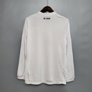 Camisa Manga Longa Real Madrid 10/11 Adidas - Branco