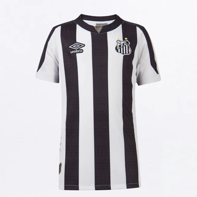 Camisa Santos II 22/23 Umbro - Preto e Branco