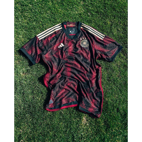 Camisa Seleção Alemanha II 2022 Adidas - Preto