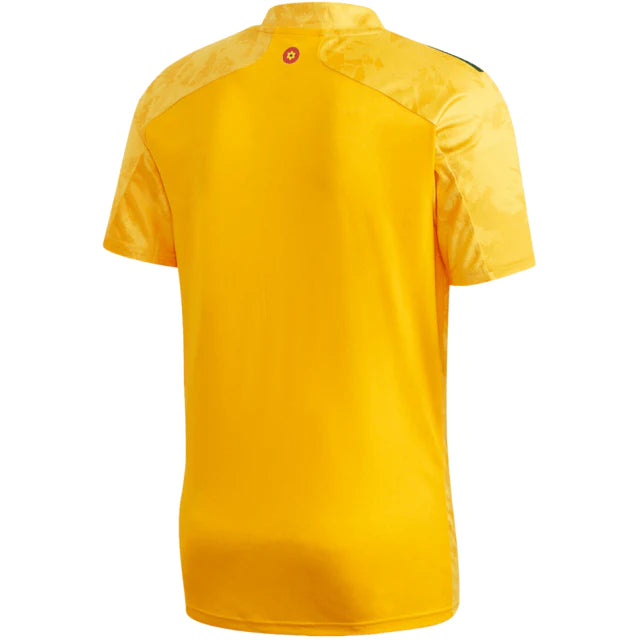 Camisa Seleção País de Gales II 20/21 Adidas - Amarelo