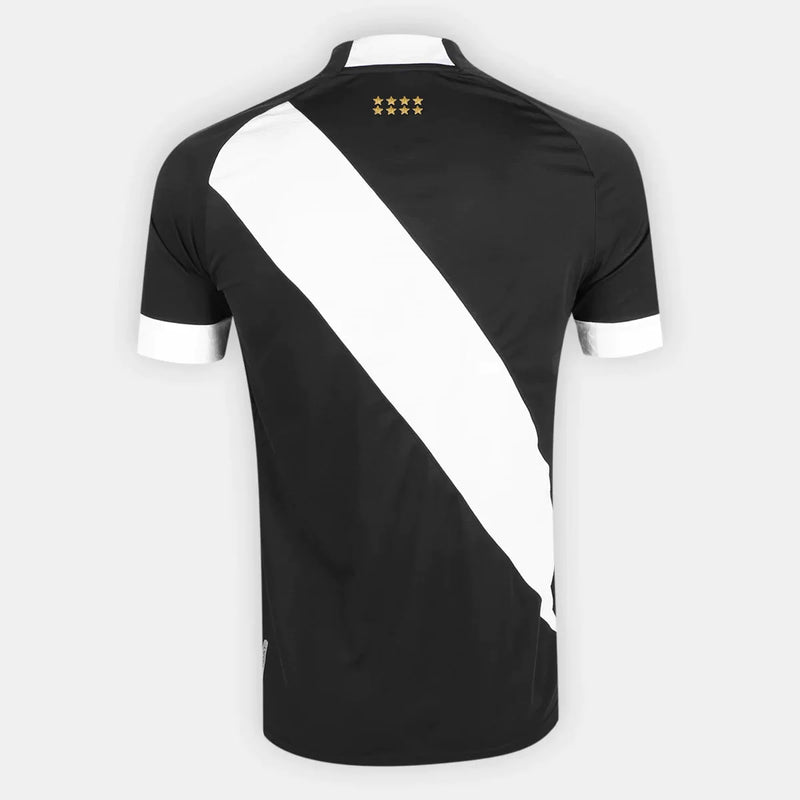 Camisa Vasco I 22/23 Kappa - Preto com listra Branca