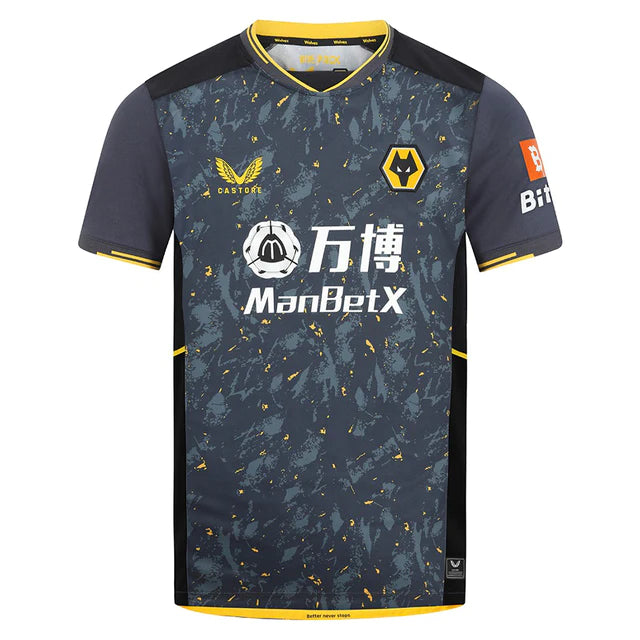 Camisa Wolves II 22/23 Castore - Preto