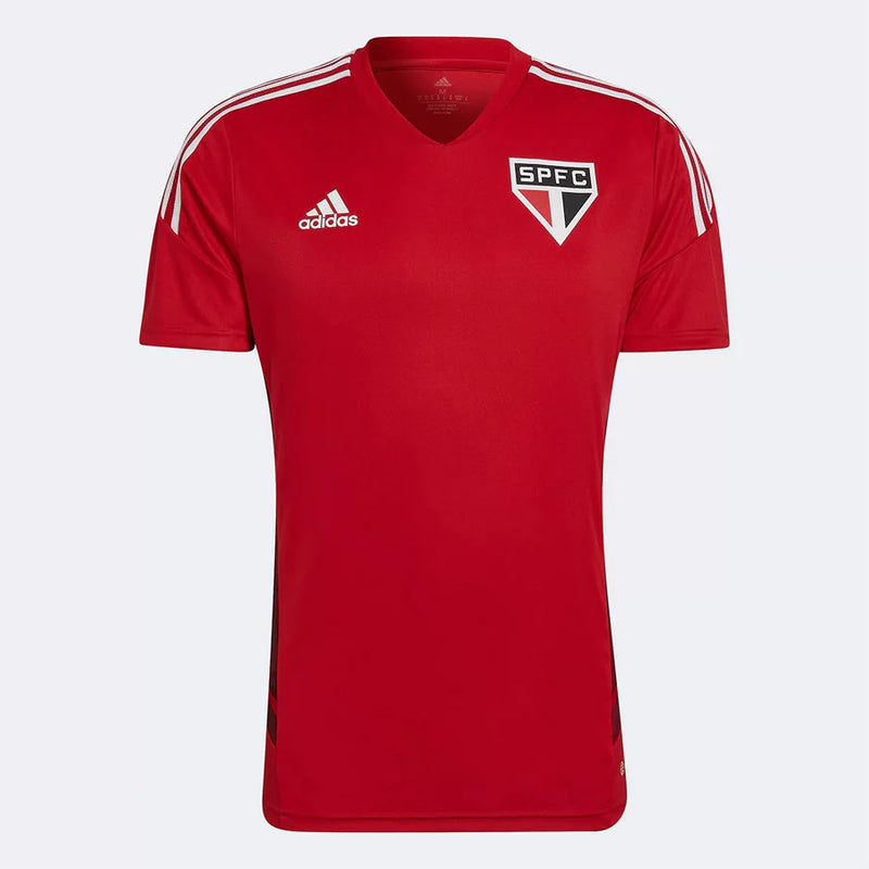 Camisa de Treino São Paulo 22/23 Adidas - Vermelho