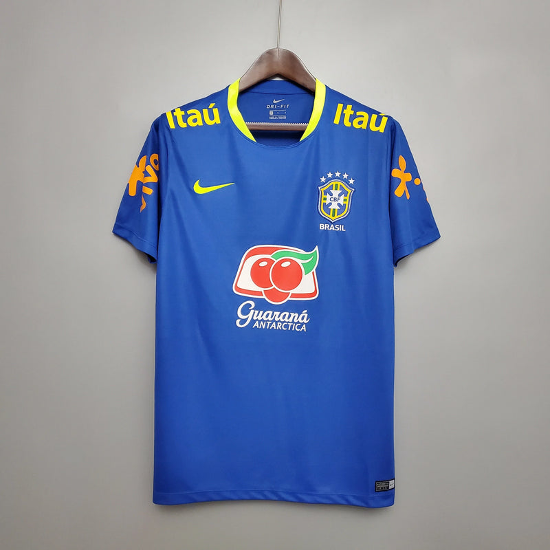 Camisa de Treino Seleção Brasil Nike - Azul Escura