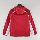 Corta-vento Internacional 22/23 Adidas - Vermelho e Branco