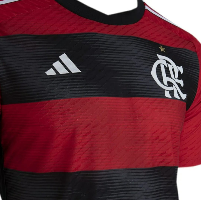 Camisa Flamengo I 23/24 Adidas - Rubro Negro