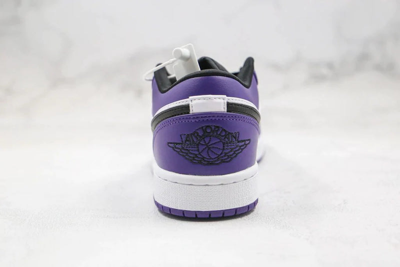 Tênis Nike Air Jordan 1 Low Court Purple White