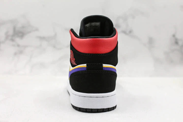 Tênis Nike Air Jordan 1 Mid Lakers Top 3