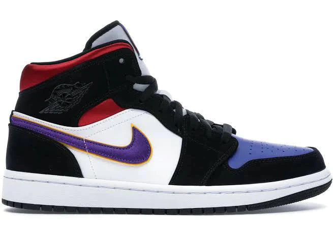 Tênis Nike Air Jordan 1 Mid Lakers Top 3