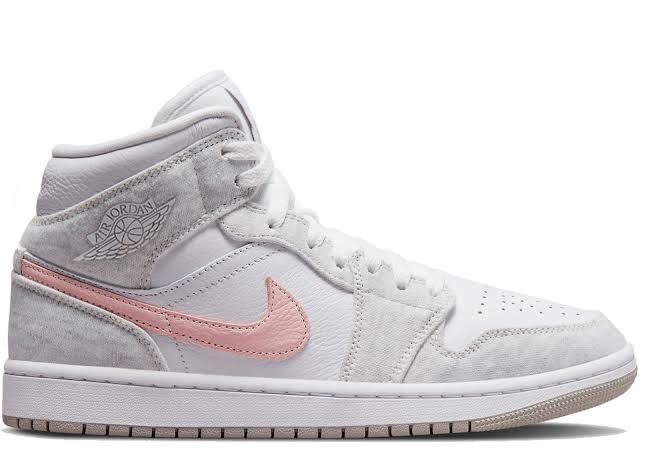 Tênis Nike Air Jordan 1 Mid Se Light Iron Ore