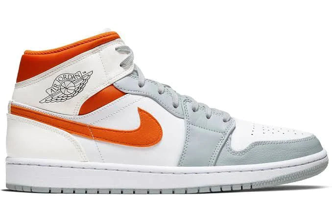 Tênis Nike Air Jordan 1 Mid Starfish Pure Platinum