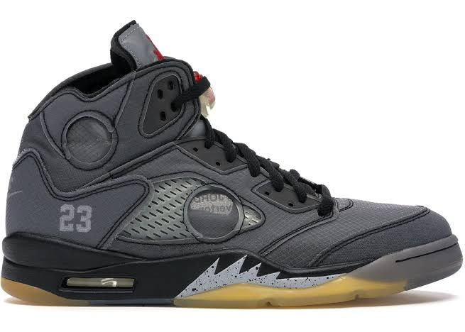 Tênis Nike Air Jordan 5 Retro Off-white Black