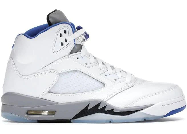 Tênis Nike Air Jordan 5 Retro White Stealth