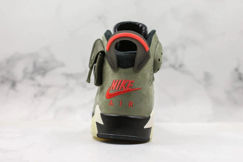 Tênis Nike Air Jordan 6 Retro Travis Scott British Khaki